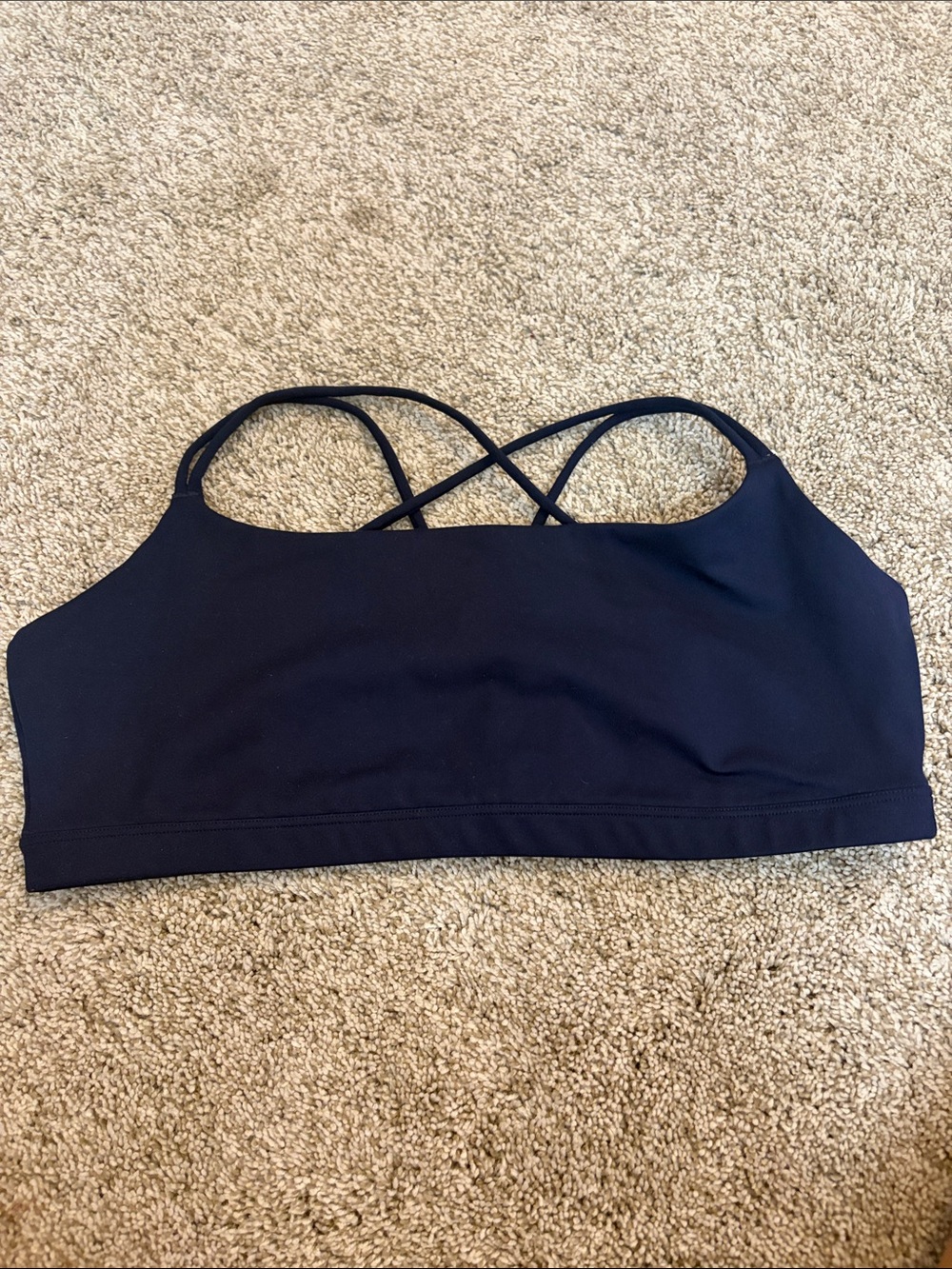 GAP Blue Strappy Sports Bra